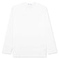 Comme Des Garcons SHIRT Rear Logo L/S Tee - White