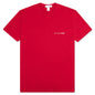 Comme Des Garcons SHIRT S/S Chest Logo Tee - Red