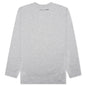 Comme Des Garcons SHIRT Small Back Logo L/S Tee - Grey