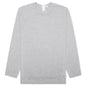 Comme Des Garcons SHIRT Small Back Logo L/S Tee - Grey