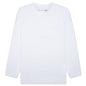 Comme Des Garcons SHIRT Small Back Logo L/S Tee - White