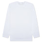 Comme Des Garcons SHIRT Small Back Logo L/S Tee - White