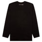 Comme Des Garcons SHIRT Small Back Logo L/S Tee - Black