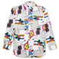 Comme Des Garcons SHIRT x KAWS Classic Shirt - White/Print 1