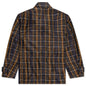 Plaid Blouson - Brown/Green/Yellow
