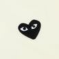 Big Black Heart Hooded Sweatshirt - Ivory