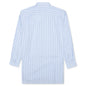 Black Emblem Stripe Button Down - Light Blue