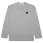 Black Heart Emblem L/S Tee - Grey