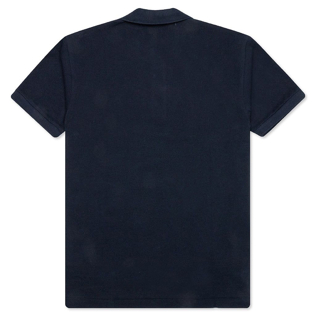 Little Black Heart Polo Shirt - Navy