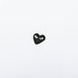 Little Black Heart Polo Shirt - White