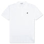 Little Black Heart Polo Shirt - White