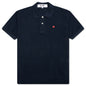 Little Red Heart Polo Shirt - Navy