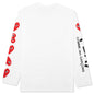 Multi Heart L/S - White