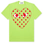 Pastelle Women's Polka Dot Logo T-Shirt - Green