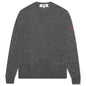 Small Heart Sweater - Grey
