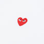 Small Red Heart L/S T-Shirt - White
