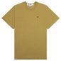 Small Heart T-Shirt - Olive