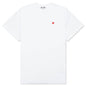 Small Red Heart T-Shirt - White
