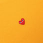 Small Red Heart T-Shirt - Yellow