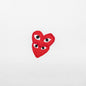 Stacked Heart Hooded Sweatshirt - White