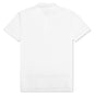 Stacked Heart Polo Shirt - White