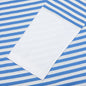 Women's Striped White Sleeve L/S T-Shirt - Blue