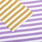 Women's Bi-Color Stripe T-Shirt - Purple/Olive