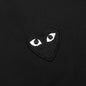 Women's Black Heart Button Up - Black