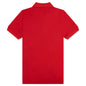 Women's CDG Heart Emblem Polo Tee - Red