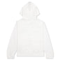 Women's Stacked Heart Hooded Sweatshirt - White