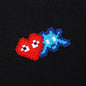 Comme des Garcons PLAY x the Artist Invader Full-Zip Hoodie - Black