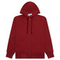 Comme des Garcons PLAY x the Artist Invader Full-Zip Hoodie - Burgundy