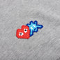 Comme des Garcons PLAY x the Artist Invader Polo - Grey