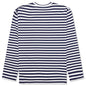 Comme des Garcons PLAY x the Artist Invader Striped L/S Tee - Blue/White
