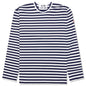 Comme des Garcons PLAY x the Artist Invader Striped L/S Tee - Blue/White