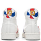 Pro Leather Birth of Flight Hi - Vintage White/University Red