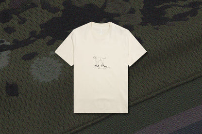 Converse x Bandulu Dog Tee - White/Asparagus
