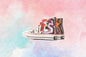 Converse x Come Tees Chuck 70 Hi - White/Multi/Egret