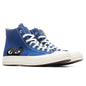 Converse x Comme Des Garcons PLAY All Star Chuck '70 Hi - Blue