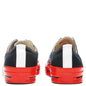 Converse x Comme Des Garcons PLAY All Star Chuck '70 Ox Red Sole - Black