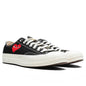 Converse x Comme Des Garcons PLAY All Star Chuck '70 Ox Small Red Heart - Black