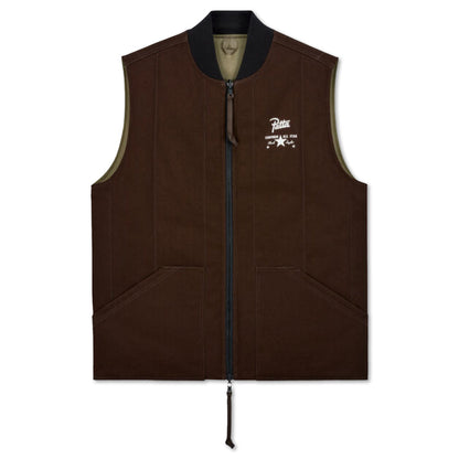Converse x Patta Four-Leaf Clover Utility Reversible Padded Vest - Java