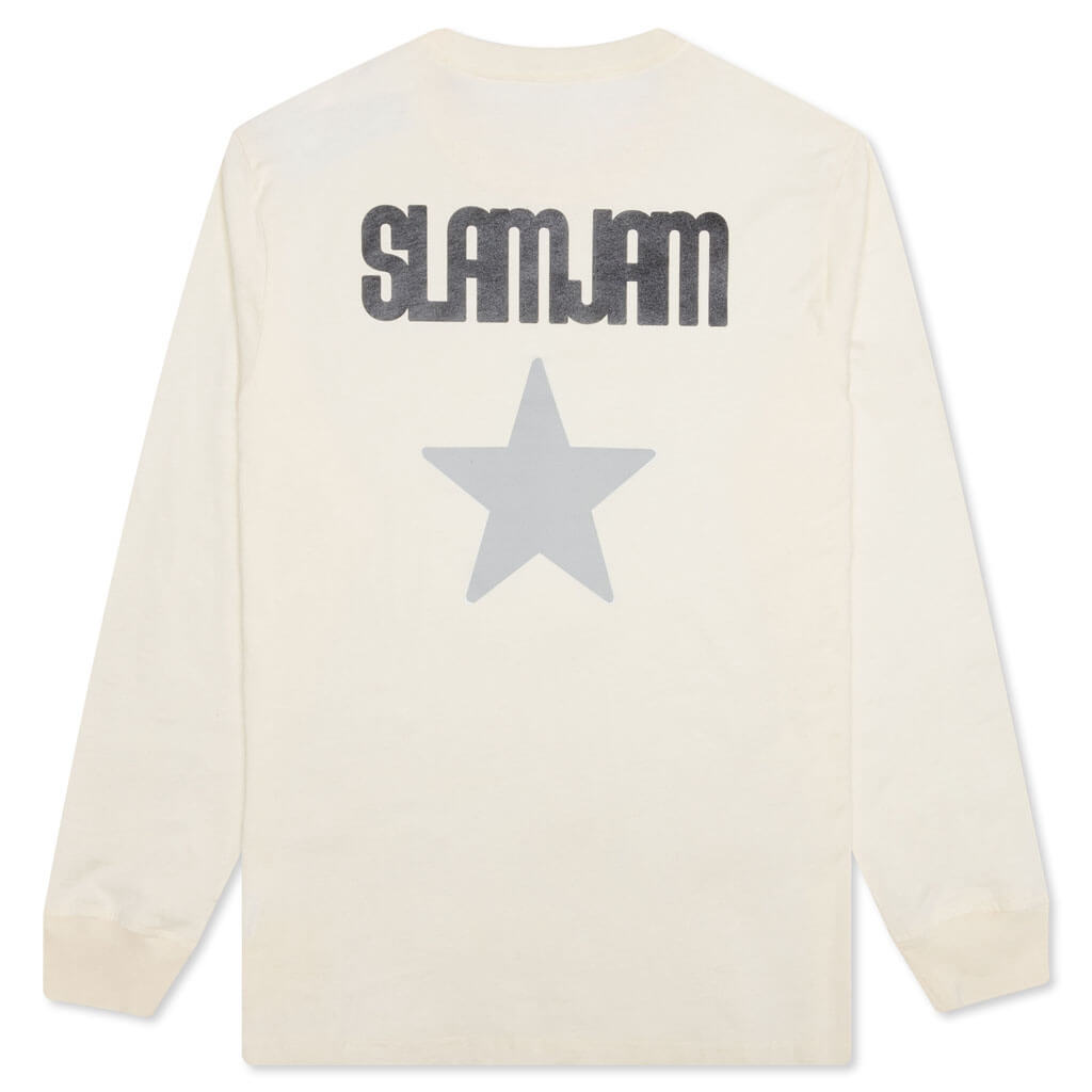 Converse x Slam Jam L/S Tee - Bone