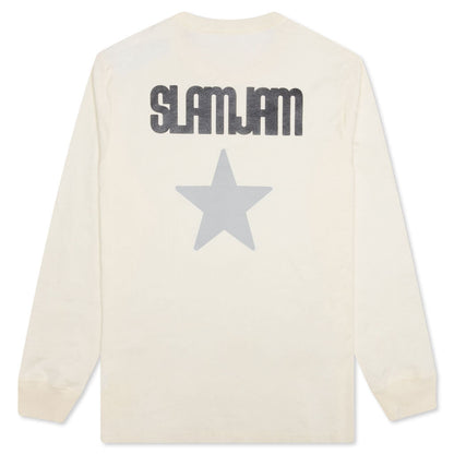 Converse x Slam Jam L/S Tee - Bone