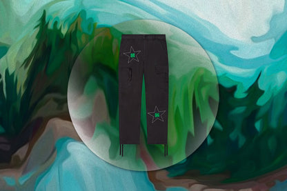 Converse x Patta Four-Leaf Clover Cargo Pant - Black