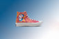 Converse x Doraemon Chuck 70 Hi - Hawaiian Ocean/Flamingo/Habanero Gold