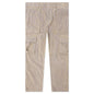 Corduroy Logo Cargo Pants - Beige Wash