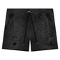 Core Logo Shotgun Sweat Shorts - Faded Black