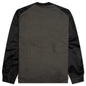 Cotton Chino Mix Pullover - Black/Navy/Dark Khaki