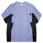 Cotton Poplin Pullover - Blue Stripe